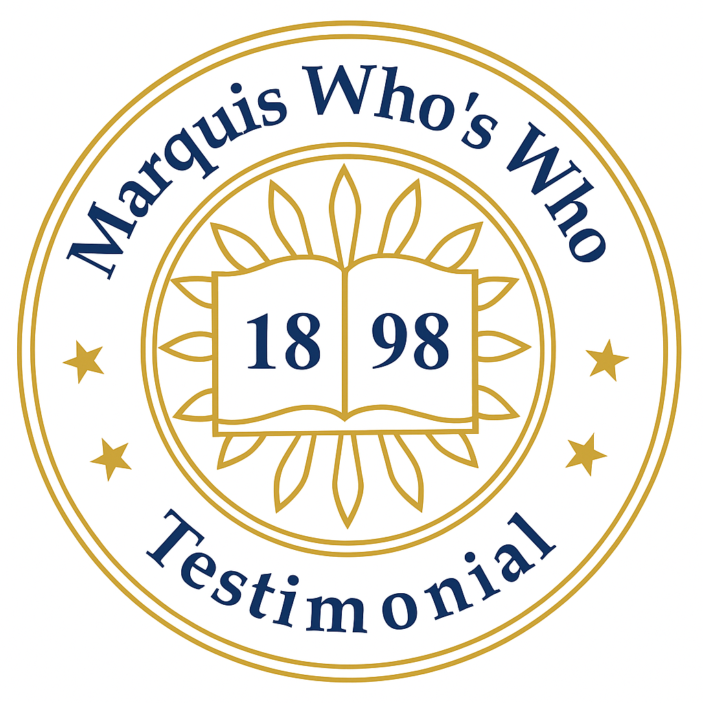Marquis Who's Who of America badge