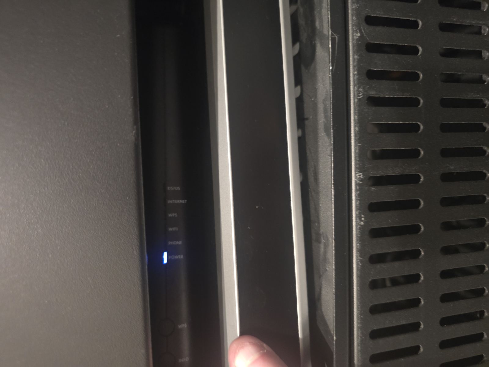 TV wall mount hardware installation detail